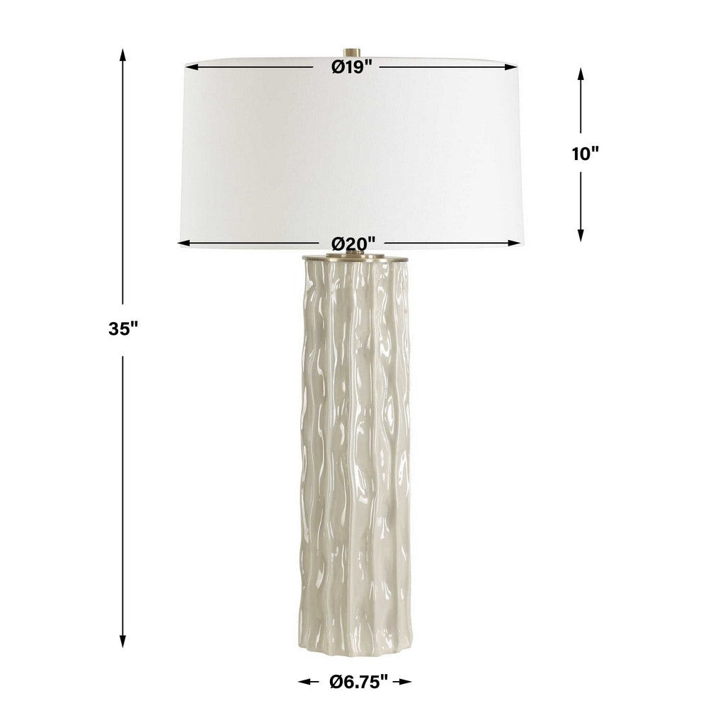 Uttermost Parilli Taupe Gray Table Lamp UT-30555