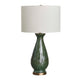 Uttermost Colestin Deep Green Table Lamp