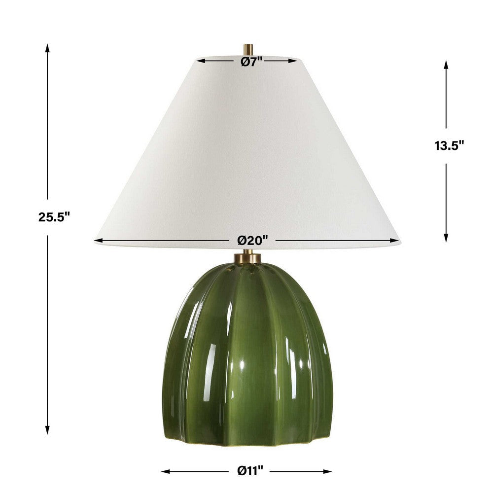 Uttermost Renna Moss Green Table Lamp UT-30558