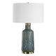 Uttermost Dauphine Cracked Teal Table Lamp UT-30559