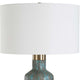 Uttermost Dauphine Cracked Teal Table Lamp UT-30559