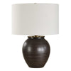 Uttermost Hawkins Bronze Ribbed Table Lamp UT-30562-1