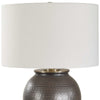 Uttermost Hawkins Bronze Ribbed Table Lamp UT-30562-1