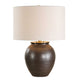 Uttermost Hawkins Bronze Ribbed Table Lamp