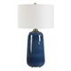 Uttermost Brae Blue Glaze Table Lamp UT-30566
