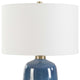 Uttermost Brae Blue Glaze Table Lamp UT-30566