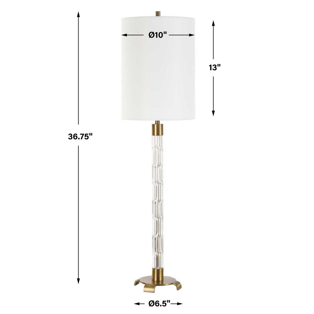 Uttermost York Crystal Buffet Lamp UT-30569-1