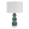 Uttermost Bonaire Teal Blue Table Lamp UT-30572