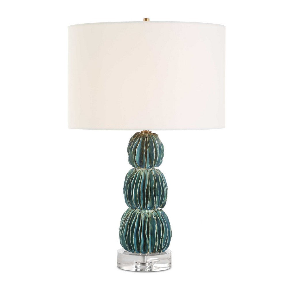 Uttermost Bonaire Teal Blue Table Lamp UT-30572