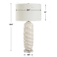 Uttermost Anneli White Swirl Table Lamp UT-30573