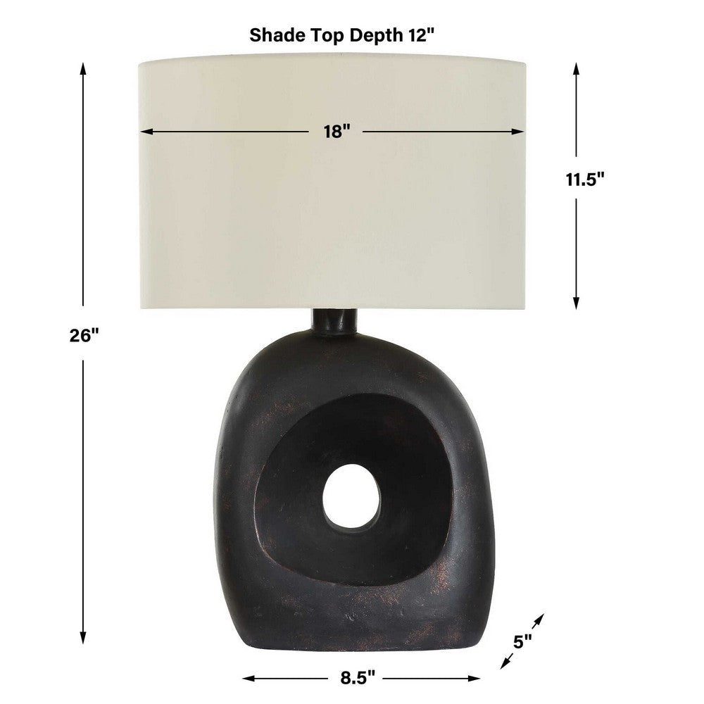 Uttermost Peephole Outdoor Bronze Table Lamp UT-30574-1