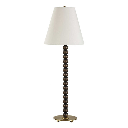 Uttermost Gallus Wood Spheres Table Lamp