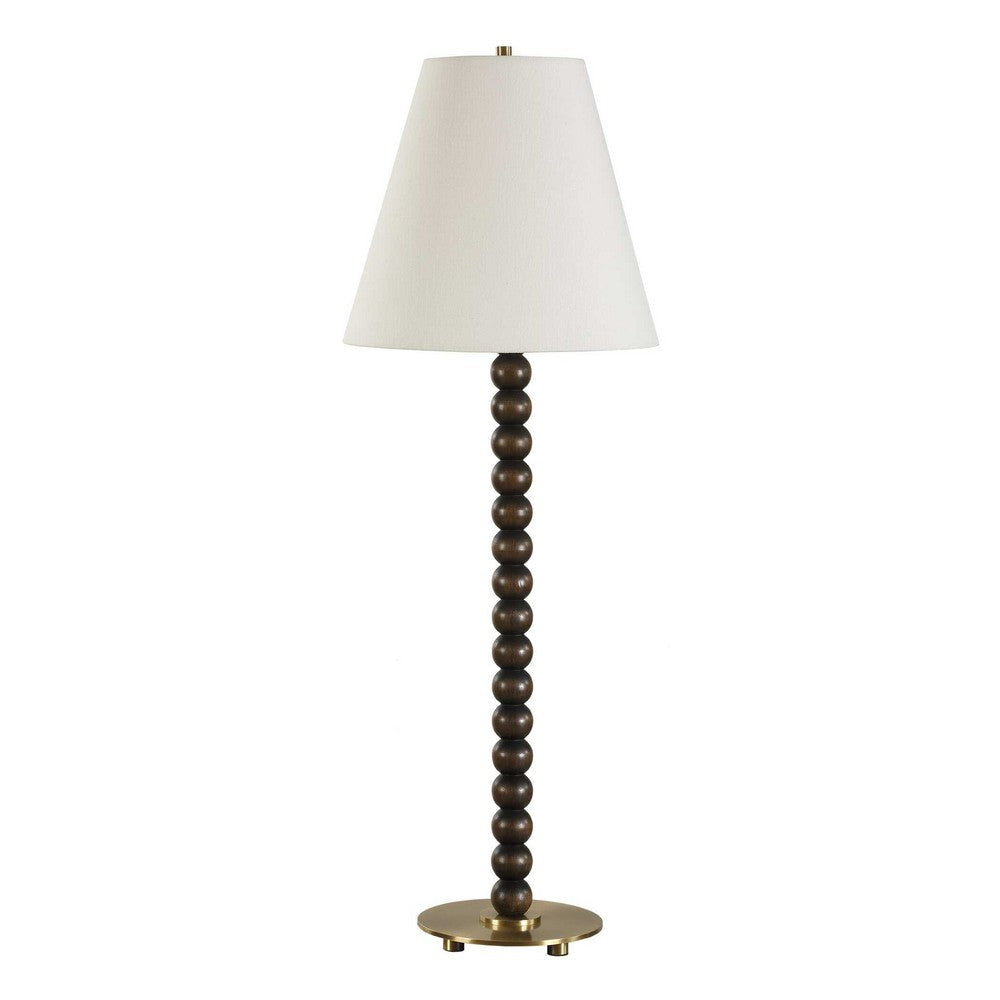 Uttermost Gallus Wood Spheres Table Lamp