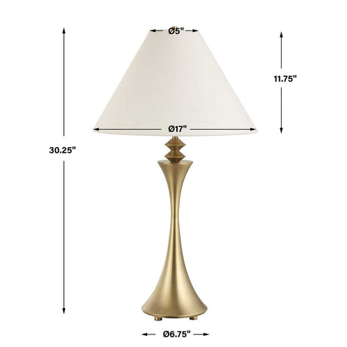 Uttermost Shaefer Gold Table Lamp