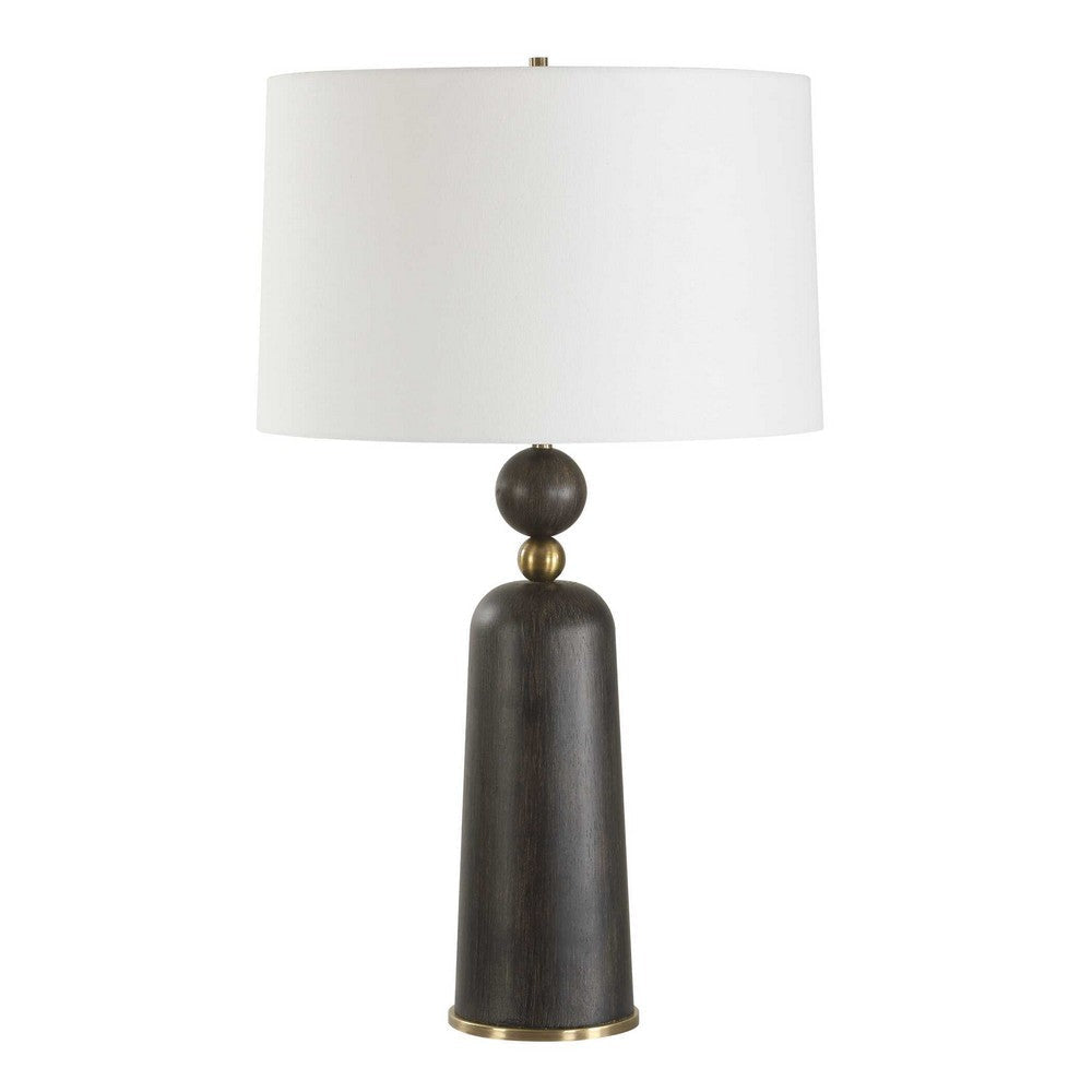 Uttermost McQuinn Dark Walnut Table Lamp UT-30588