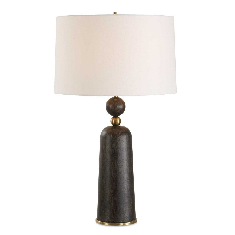 Uttermost McQuinn Dark Walnut Table Lamp UT-30588