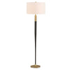 Uttermost Stowe Satin Black Floor Lamp UT-30592