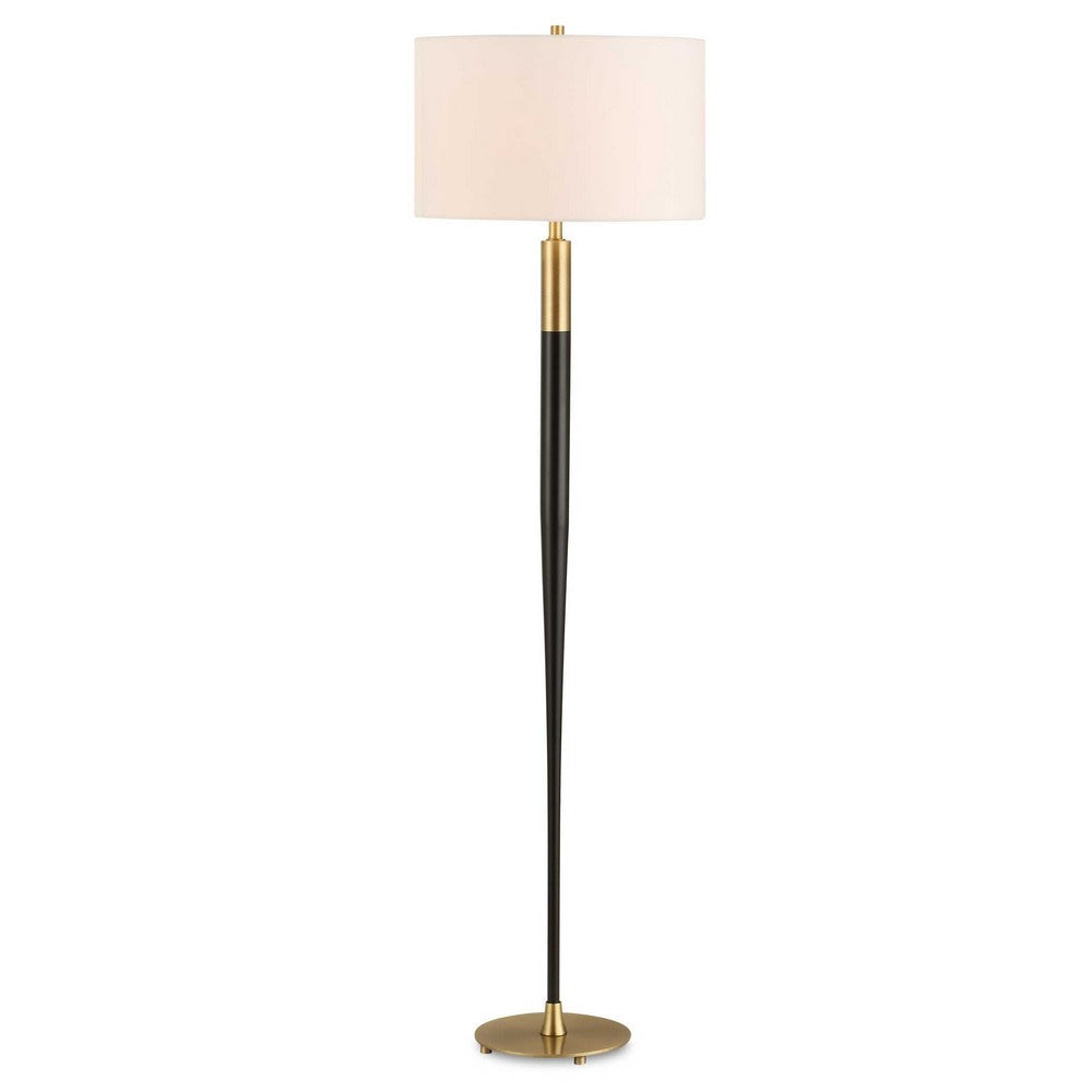 Uttermost Stowe Satin Black Floor Lamp UT-30592