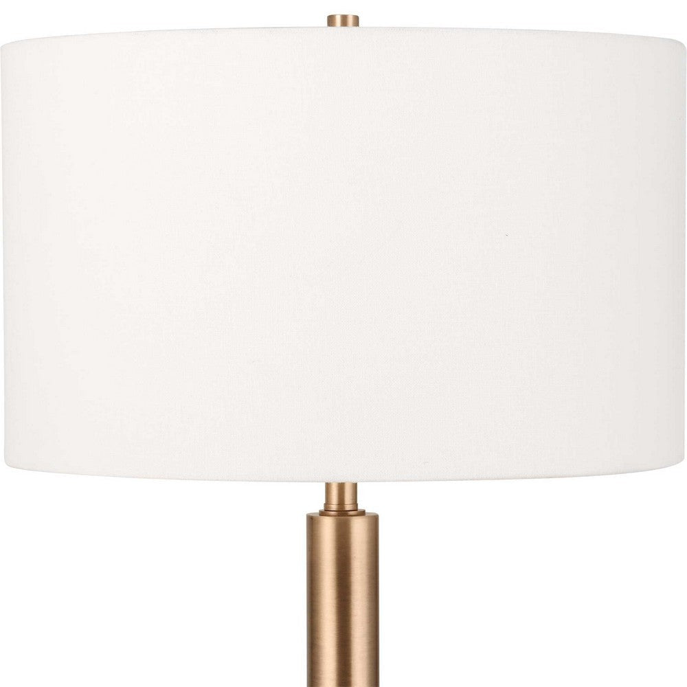 Uttermost Stowe Satin Black Floor Lamp UT-30592