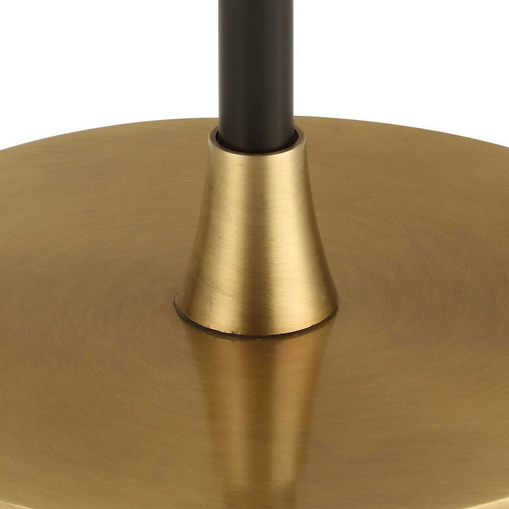 Uttermost Stowe Satin Black Floor Lamp UT-30592