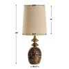 Uttermost Percy Brown Marble Buffet Lamp UT-30593