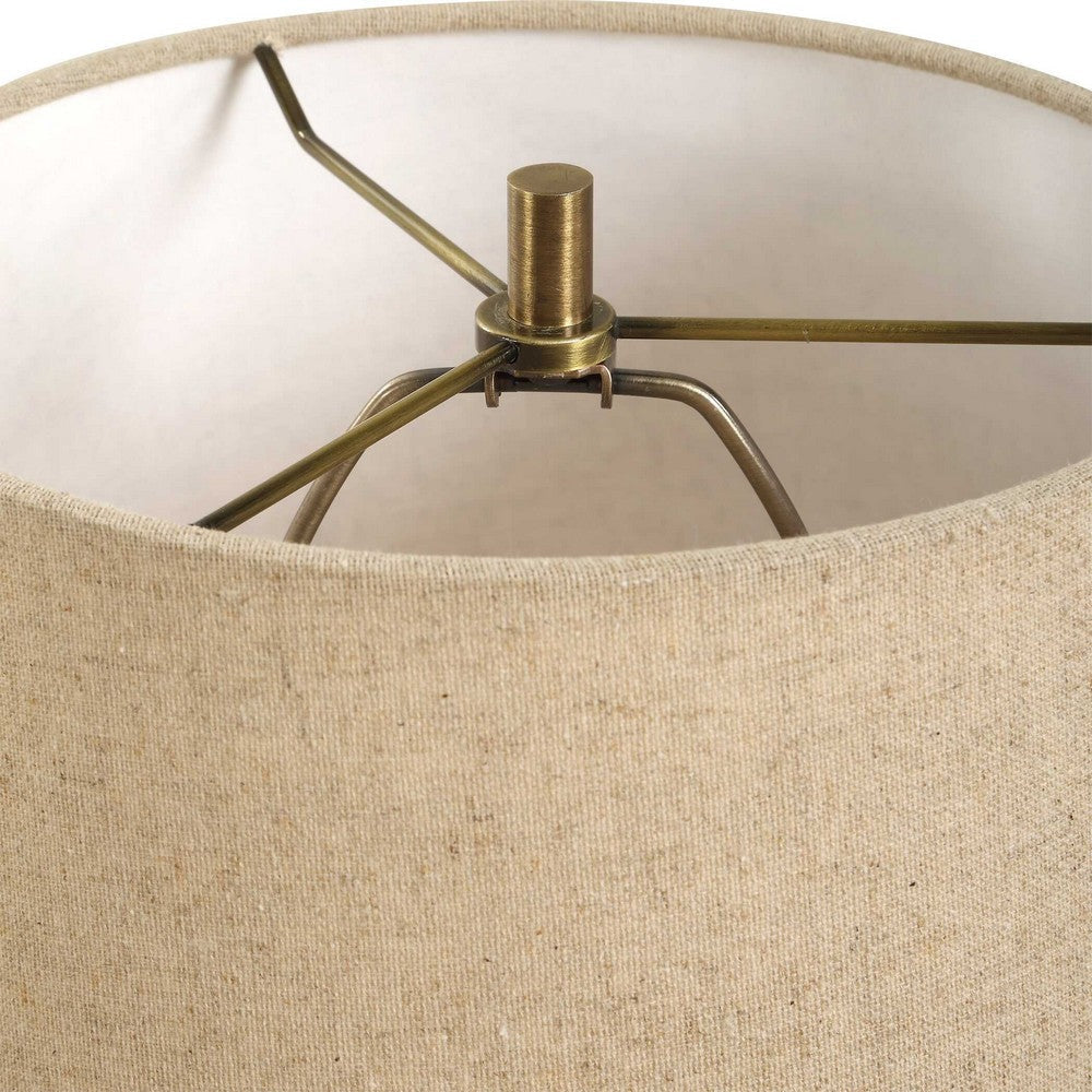 Uttermost Percy Brown Marble Buffet Lamp UT-30593