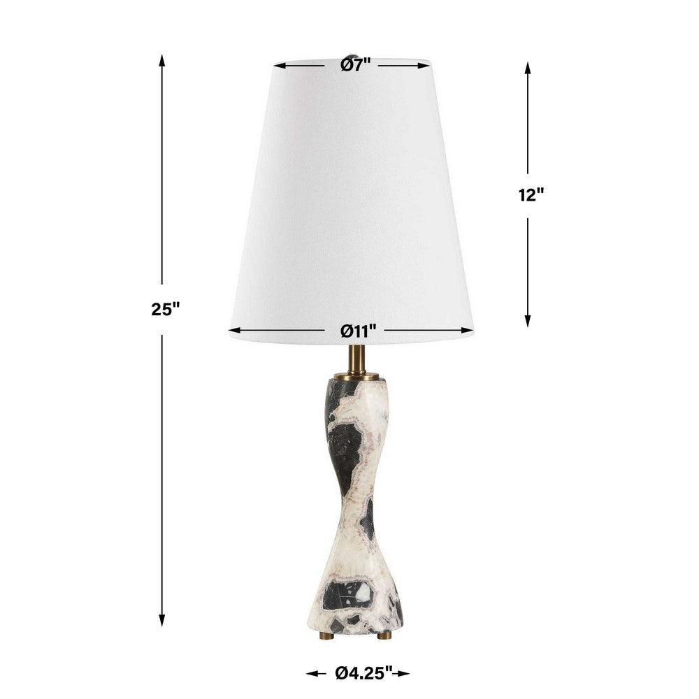 Uttermost Marcela Panda Marble Buffet Lamp UT-30598-1