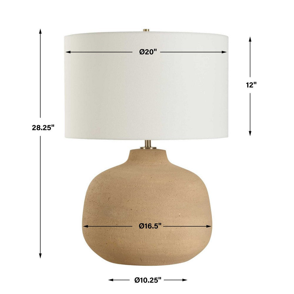 Uttermost Cline Terracotta Table Lamp UT-30600-1