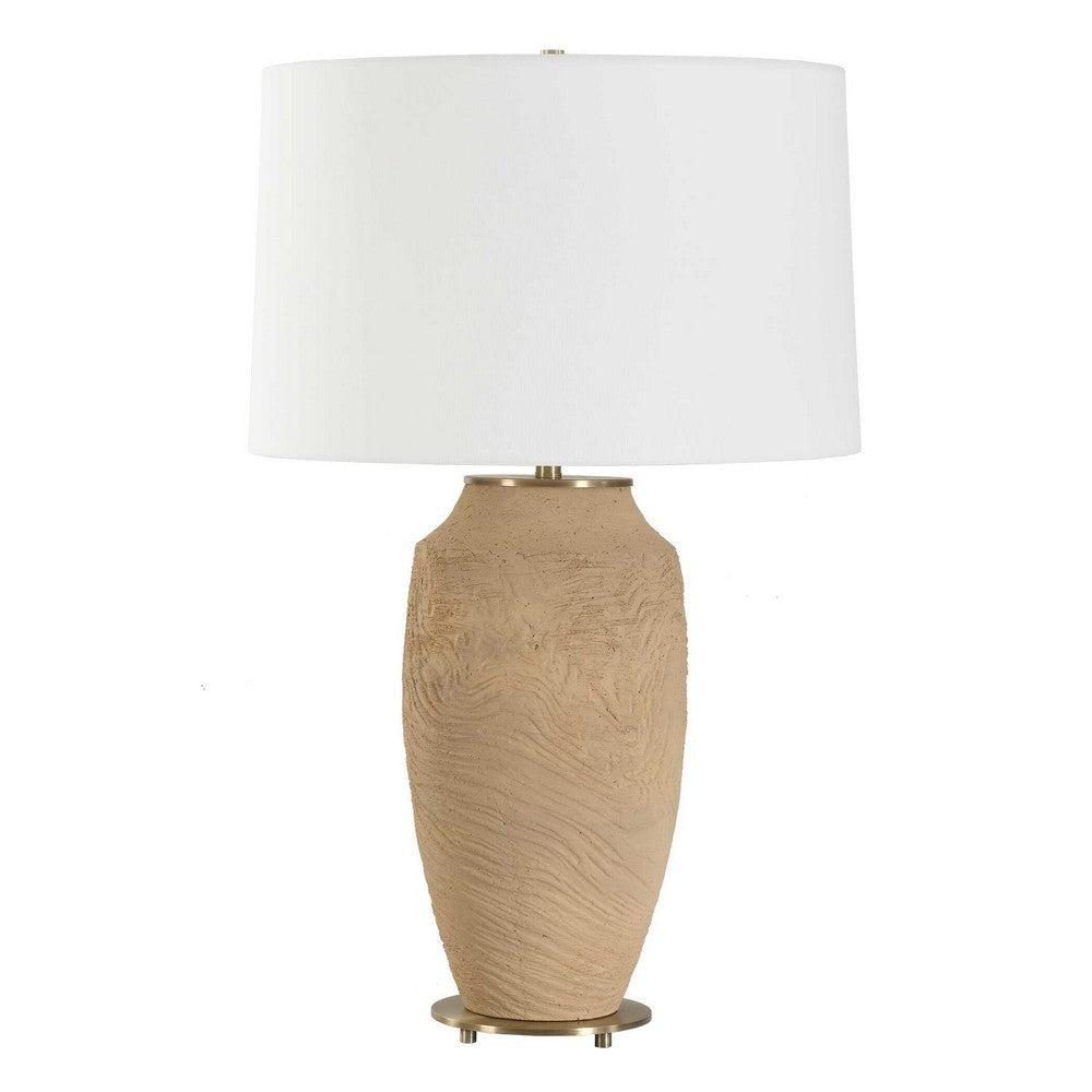 Uttermost Sandstone Flow Terracotta Table Lamp