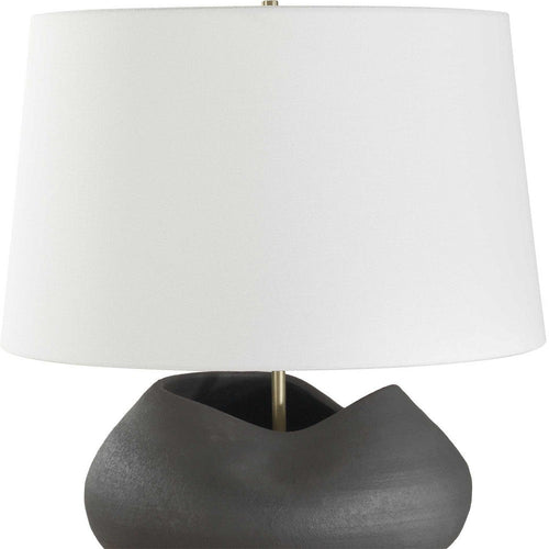 Uttermost Nocturne Aged Black Table Lamp
