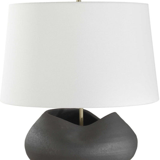 Uttermost Nocturne Aged Black Table Lamp