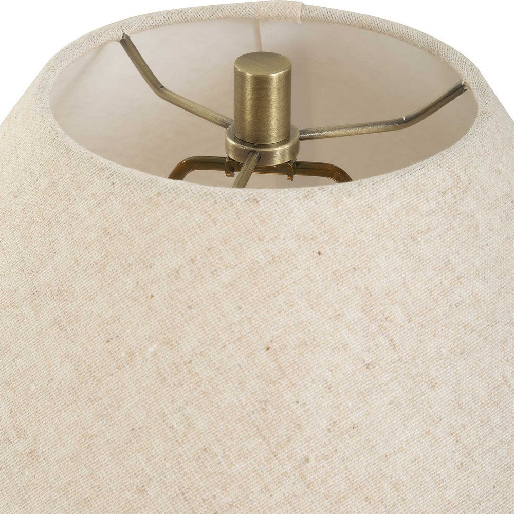 Uttermost Javary Matte Beige Table Lamp UT-30605