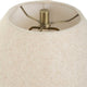Uttermost Javary Matte Beige Table Lamp UT-30605