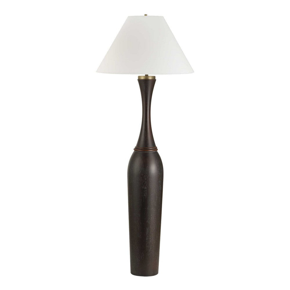 Uttermost Pravin Dark Wood Floor Lamp UT-30607