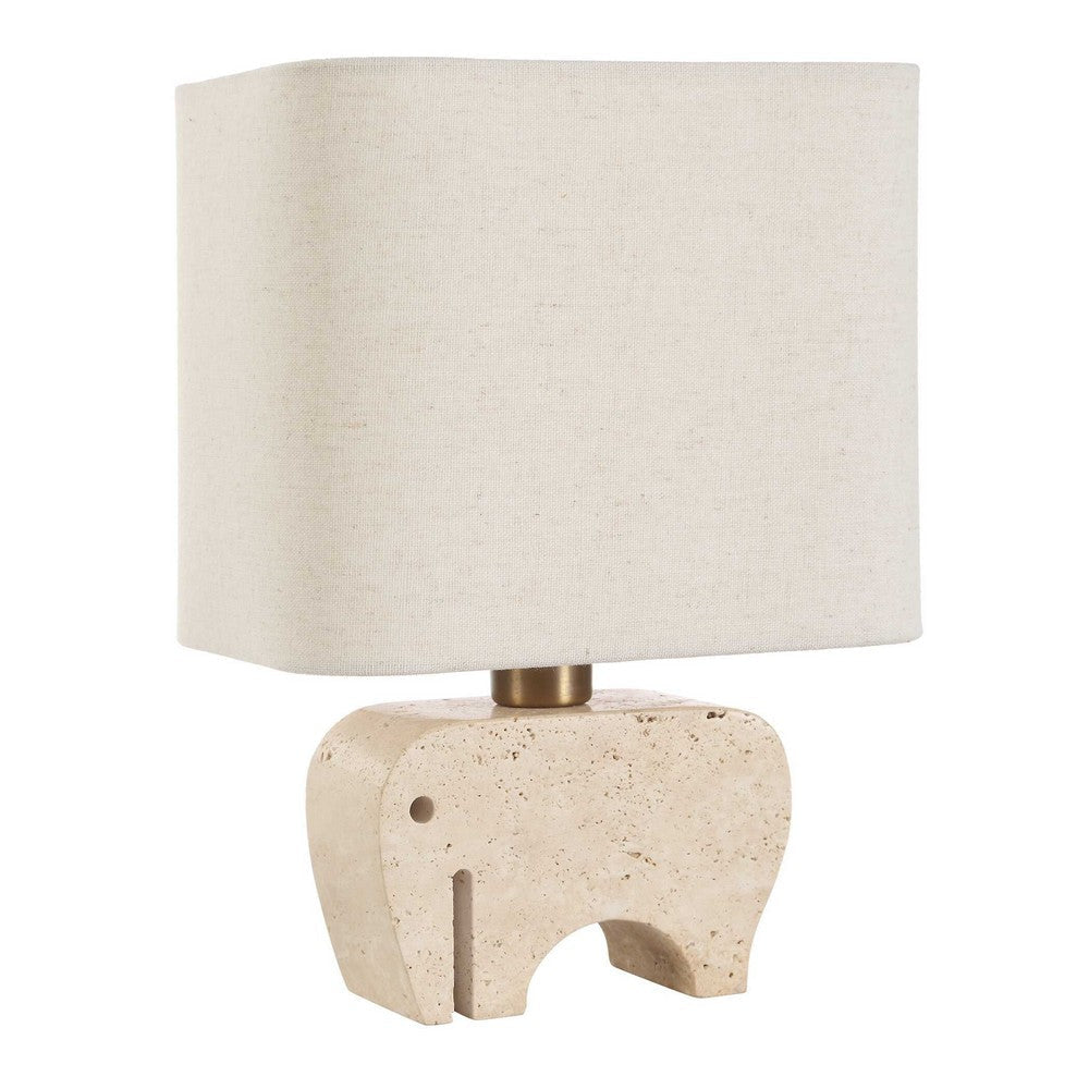 Uttermost Tusk Travertine Accent Lamp