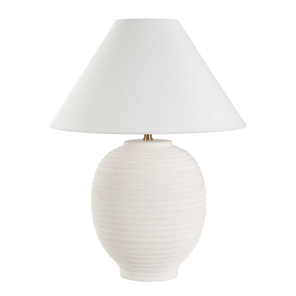 Uttermost Rocio Ceramic White Table Lamp UT-30612