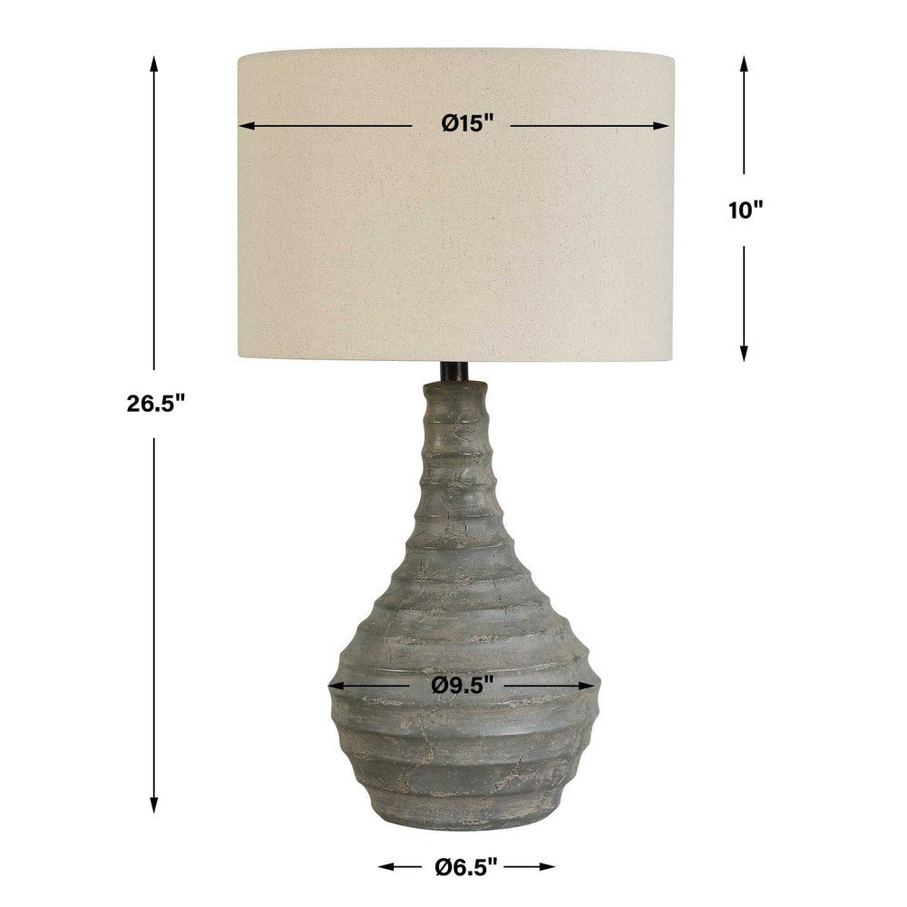 Uttermost Stratum Rustic Outdoor Table Lamp UT-30616-1