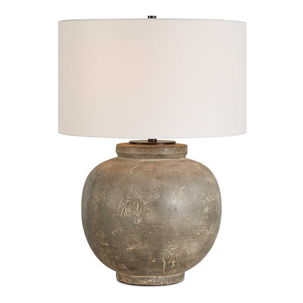Uttermost Rock Of Ages Rust Brown Table Lamp UT-30647