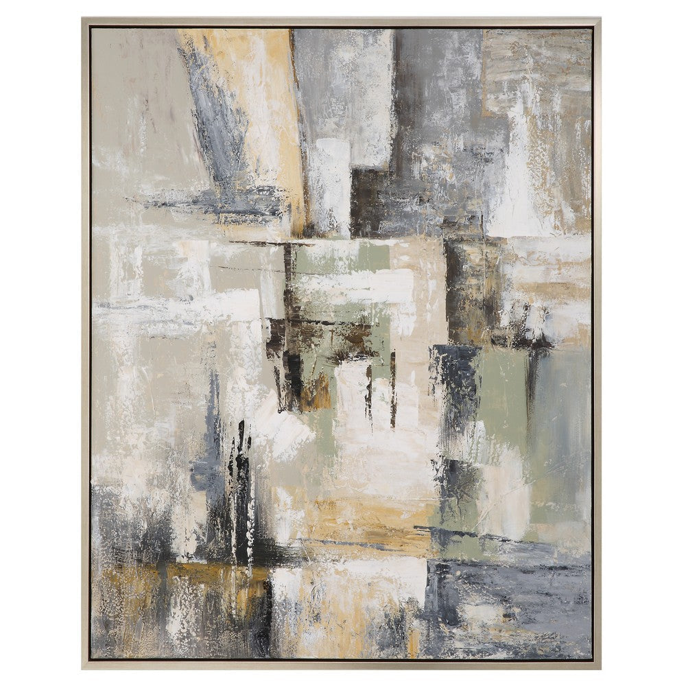 Uttermost Intuition - Abstract Art-41.5 Inches Tall and 51.5 Inches Wide