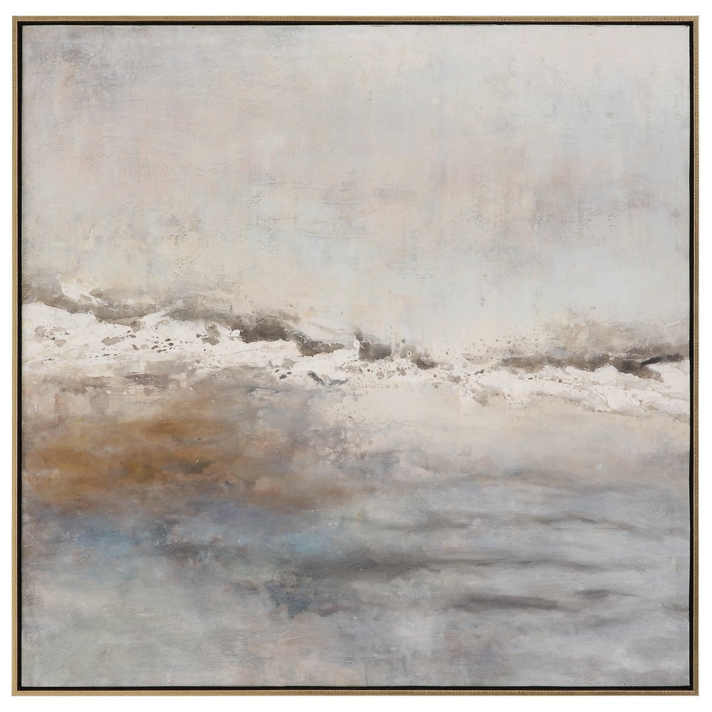 Uttermost Storm Clouds - Abstract Art-43.25 Inches Tall and 43.25 Inches Wide