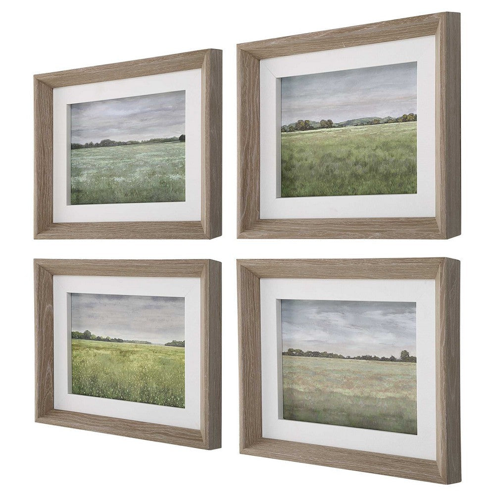 Uttermost Quiet Meadows Framed Prints Set/4 UT-32317