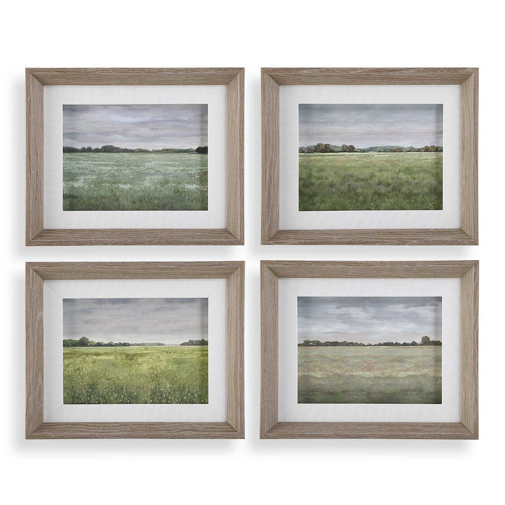Uttermost Quiet Meadows Framed Prints Set/4 UT-32317