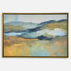Folded Hills - Framed Landscape Wall Art-37.5 Inches Tall and 25.5 Inches Wide