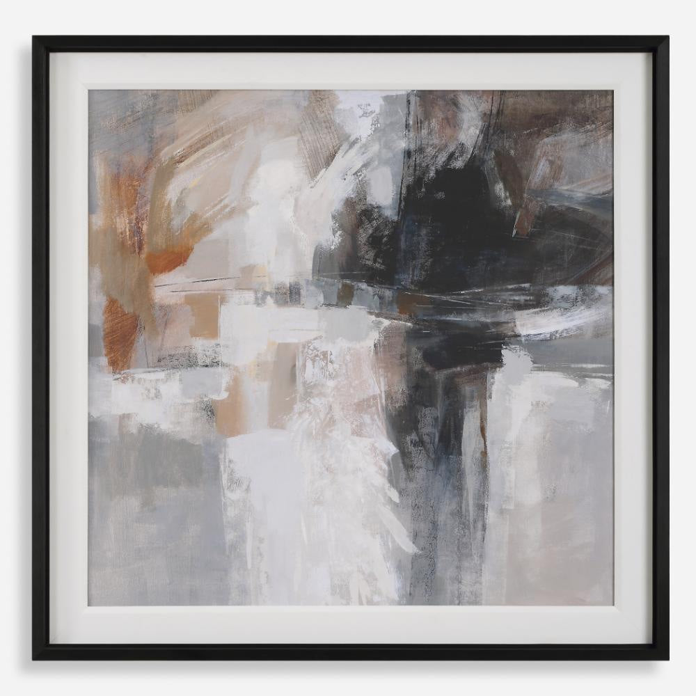 Uttermost 32347 Wings Neutral - Abstract Framed Art-42.75 Inches Tall and 42.75 Inches Wide UT-32347