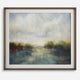 Uttermost 32352 Blue Reverie - Framed Abstract Lake Art-35.25 Inches Tall and 41.25 Inches Wide UT-32352