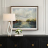 Uttermost 32352 Blue Reverie - Framed Abstract Lake Art-35.25 Inches Tall and 41.25 Inches Wide UT-32352