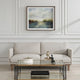 Uttermost 32352 Blue Reverie - Framed Abstract Lake Art-35.25 Inches Tall and 41.25 Inches Wide UT-32352