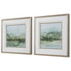 Uttermost Soft Sage Abstract Landscape Prints Set/2 UT-32356