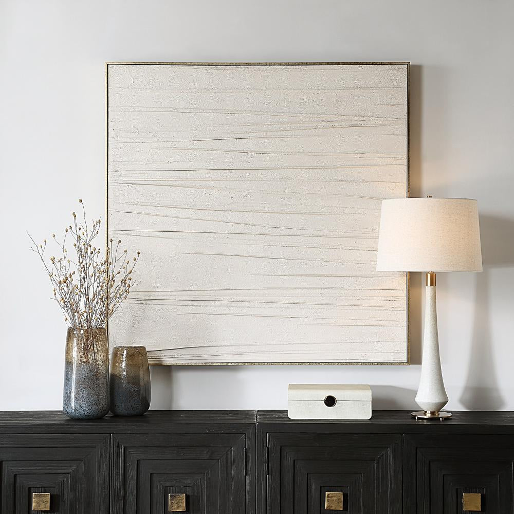 Uttermost 32373 Walking The Line - Minimalist Canvas Art-49 Inches Tall and 49 Inches Wide UT-32373