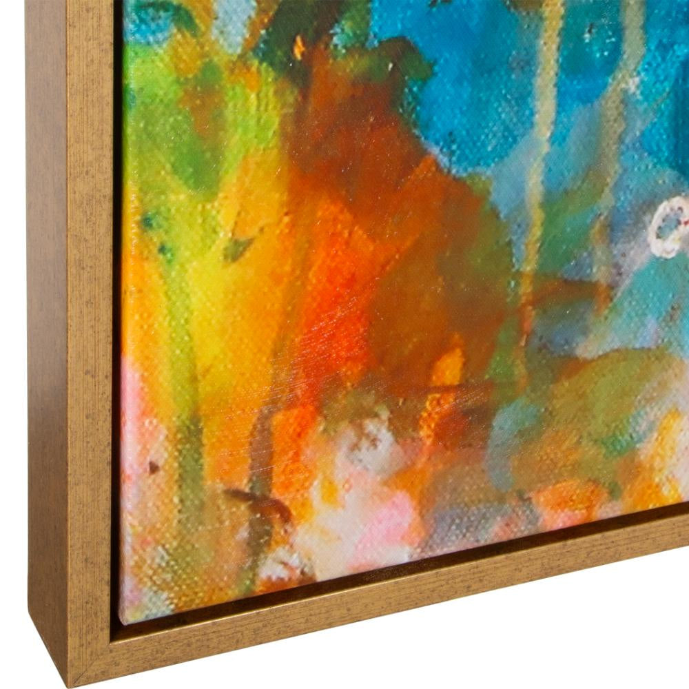 Uttermost 32374 A Colorful Mindset - Framed Abstract Art-44 Inches Tall and 44 Inches Wide UT-32374